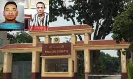 Hai tử tù vượt ngục Trại tạm giam T16 Bộ Công an. Ảnh: Nguyễn Hoàn.