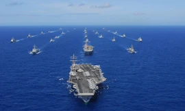 Tàu sân bay Mỹ dẫn đầu cuộc tập trận quốc tế RIMPAC 2010 tại Hawaii