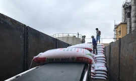 Tình hình sản xuất và doanh thu tại Công ty cổ phần Phân đạm và Hóa chất Hà Bắc đã có sự thay đổi so với năm 2017. Ảnh: Phạm Anh.