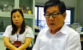 Ông Kim Heung Soo- một trong số người đã mở đường cho giao thương kinh tế TPHCM- Hàn Quốc. Ảnh: L.N