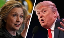 Bà Hillary Clinton hay ông Donald Trump sẽ chiến thắng trong cuộc bầu cử tổng thống ngày 8/11?. Ảnh: Fiscal Times