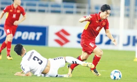 Năm sau, Công Phượng (16) và đồng đội ở ĐT U23 Việt Nam sẽ tham dự giải U23 châu Á năm 2018 ở Trung Quốc. 