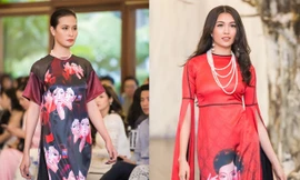 Thiết kế đơn giản khơi gợi nét duyên dáng, đằm thắm và quý phái cho tà áo dài truyền thống là thông điệp mà những mẫu trang sức ngọc trai Long Beach Pearl muốn truyền tải thông qua BST “Adrian x Chinh”