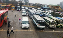 Gần 800 đầu xe tuyến cố định hợp đồng khai thác hành khách qua các bến do Cty CP Bến xe Huế quản lý vẫn chưa triển khai thủ tục giảm giá cước theo quy định.