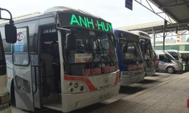 Bến xe Yên Nghĩa ngày 25/2.