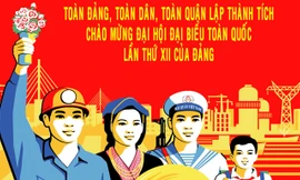 Người dân Việt Nam đang chờ đón Đại hội XII thành công với đội ngũ lãnh đạo mới đưa đất nước tiến lên.