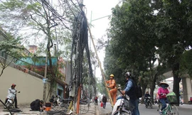 95 tuyến phố Hà Nội được dọn rác trời