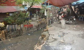Mương Tam Đa ô nhiễm nghiêm trọng