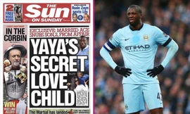 Thông tin đời tư của Yaya Toure bị phơi bày trên mặt báo.