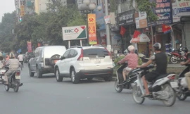 Đỗ xe gây mất an toàn giao thông