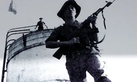 Trong đợt tổng tiến công và nổi dậy Tết Mậu Thân, quân giải phóng chiếm lĩnh nhiều cơ quan đầu não của địch ở Sài Gòn. Ảnh: Tư liệu