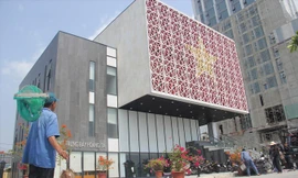 Nhà trưng bày Hoàng Sa. Ảnh: Thanh Trần.