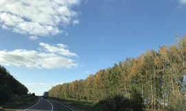 Nước Nga - miền đất bạch dương. Ảnh: Lê Xuân Sơn.