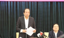 Tổ công tác của Thủ tướng Chính phủ làm việc với Bộ GD&ĐT. Ảnh: Văn Kiên.