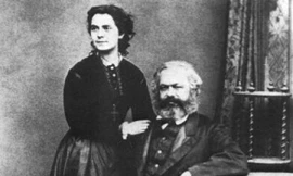 C.Mác và vợ năm 1869.