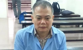 Đoàn Thạch Cương tại tòa. Ảnh: Zing