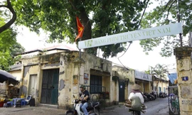 Thanh tra Chính phủ đã vào cuộc thanh tra quá trình cổ phần hóa Hãng phim truyện Việt Nam (số 4, phố Thụy Khuê, Hà Nội). Ảnh: Như Ý.