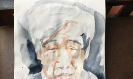 Tranh: Nguyễn Văn Hổ.