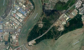 Cả 3 tuyến đường này đã được cập nhật trên Google Maps. Trong ảnh là đường Võ Chí Công