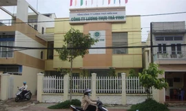 Trụ sở Cty Lương thực Trà Vinh. Ảnh: L.Đ.