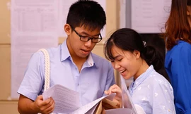 Tân sinh viên nhập học 2017. Ảnh: Như Ý.