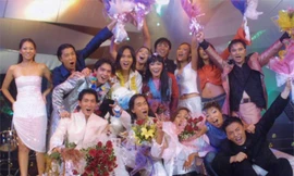 Loạt ca sĩ Việt đình đám Làn sóng Xanh những năm 200. Ảnh: Tư liệu.