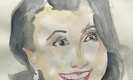 Tranh: Nguyễn Văn Hổ. 