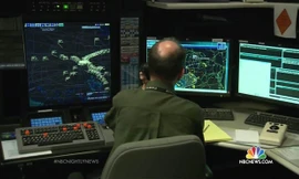 Các kiểm soát viên lưu không đang làm việc. Ảnh: Getty Images