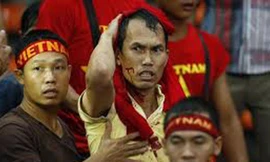 Cổ động viên Việt Nam bị hành hung tại Malaysia