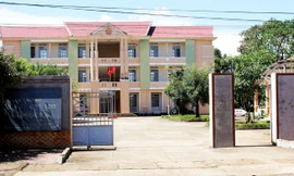  UBND thị trấn Ia Kha, nơi ông Hà Văn Thành công tác