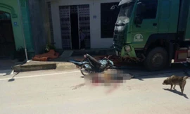 Hiện trường vụ tai nạn *ảnh: TL