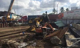 Hiện trường vụ việc.