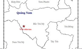 Quảng Nam xảy ra động đất 2.8 độ richter ở Bắc Trà My