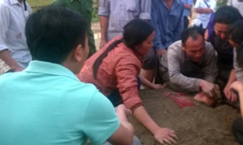 Sét đánh trúng nhà, một phụ nữ nguy kịch