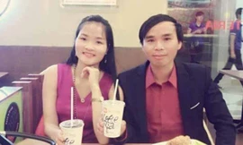 Vợ chồng thầy giáo Đoàn Hùng Cường - Ảnh: NVCC