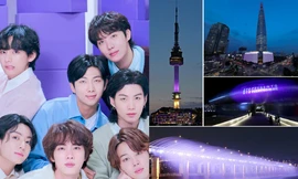 Seoul chuyển sắc tím, FESTA kỉ niệm 10 năm ra mắt của BTS chính thức khởi động