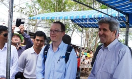 Ngoại trưởng Mỹ trở lại nơi từng tham chiến Mũi Cà Mau