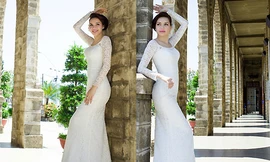 Hoa hậu Diệu Hân khoe đường cong tuyệt đẹp