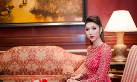 Ngọc Quyên gai góc với váy và giày tán đinh nhọn