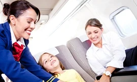 Giúp cơ thể tránh bị rối loạn khi đi máy bay
