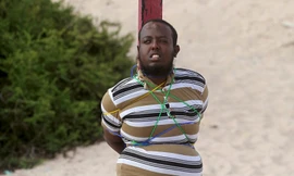 Hassan Hanafi tại pháp trường. Ảnh: Daily Mail