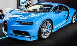 Siêu phẩm Bugatti Chiron trình làng châu Á tại Singapore