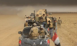 Quân đội Iraq tiến quân về giải phóng Mosul.