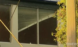 Căn phòng xảy ra vụ tấn công.