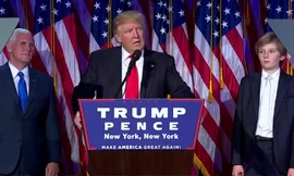 Những hình ảnh đáng nhớ trong ngày bầu cử lịch sử Mỹ