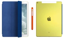 iPad Pro với các phụ kiện dùng màu sắc độc đáo. 
