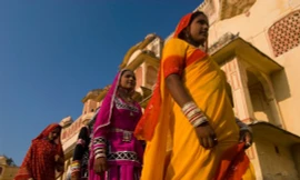 Sari - trang phục truyền thống của phụ nữ Ấn Độ. Ảnh minh hoạ