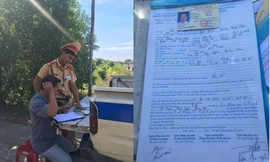 Tài xế sử dụng GPLX giả điều khiển xe khách