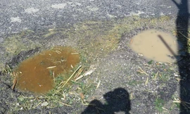 Vừa tu sửa, đường nghìn tỷ đã dày đặc ổ gà, ổ trâu	