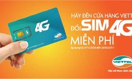 Viettel bắt đầu đổi sim 4G miễn phí